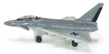 Метален самолет Siku Jet Fighter - От серията Super: Military - играчка