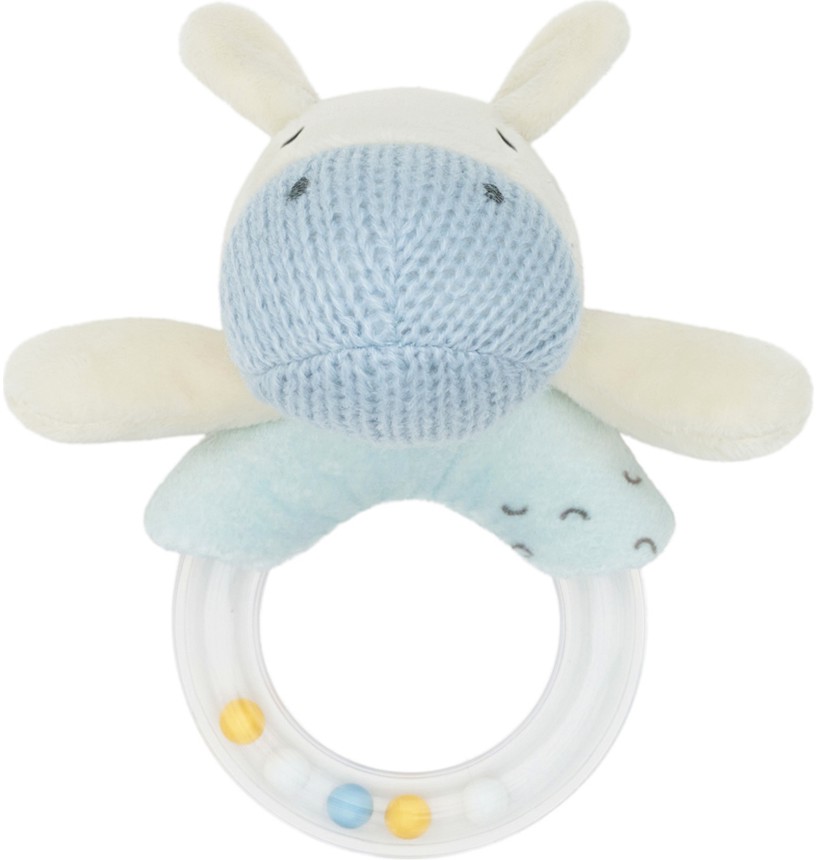 Плюшена дрънкалка Зебра - Kikka Boo Плюшена дрънкалка Зебра - Kikka Boo - играчка