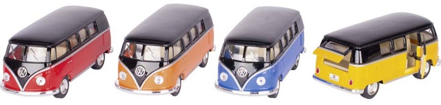   VW Classical Bus 1962 - Goki -  pull-back      - 