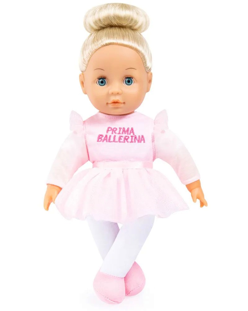 Кукла бебе Anna Prima Ballerina - Bayer Design Кукла бебе Anna Prima Ballerina - Bayer Design - Със звук - кукла