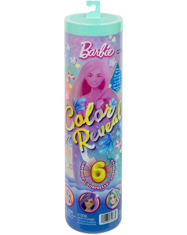 ����� ����� �������� ������ ������� - Mattel - �� ������� Color Reveal - �����