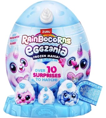 Плюшена играчка изненада Eggzania Frozen Mania - Zuru Плюшена играчка изненада Eggzania Frozen Mania - Zuru - От серията Rainbocorns - играчка