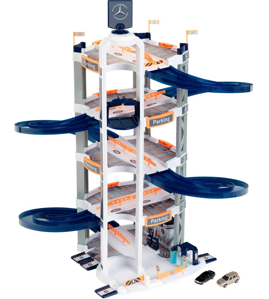 Паркинг на 5 нива Mercedes Benz - Klein Паркинг на 5 нива Mercedes Benz - Klein - С 2 колички - играчка