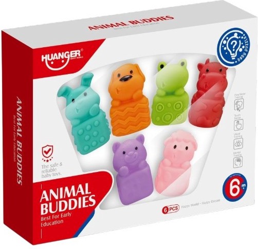 Играчки за баня Сензорни животни - Huanger Играчки за баня Сензорни животни - Huanger - играчка