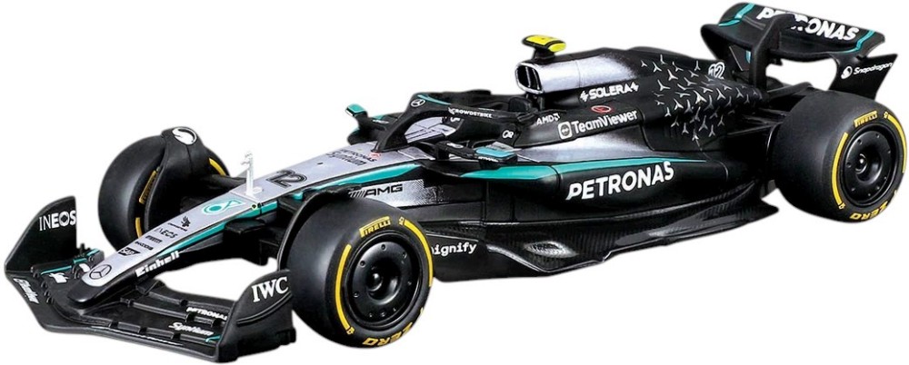 Количка F1 Mercedes-AMG W16 (#12) - Bburago Количка F1 Mercedes-AMG W16 (#12) - Bburago - От серията Race Collezione - количка