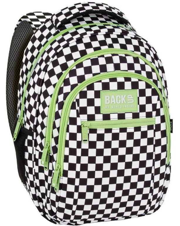 Ученическа раница BackUp O 94P Ученическа раница BackUp O 94P - От серията Checkerboard - раница