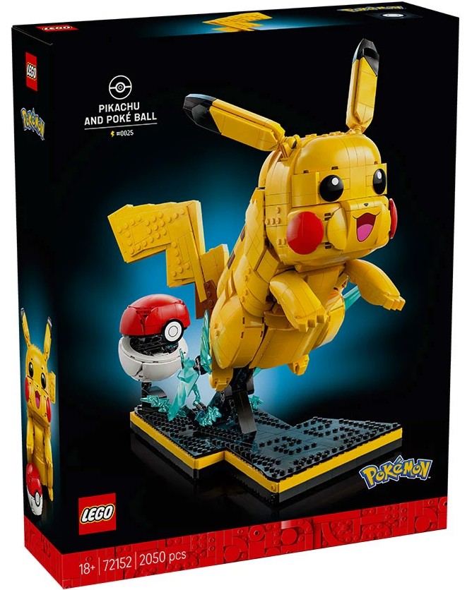 LEGO Pokemon - Пикачу и Покемон топка LEGO Pokemon - Пикачу и Покемон топка - Конструктор - играчка
