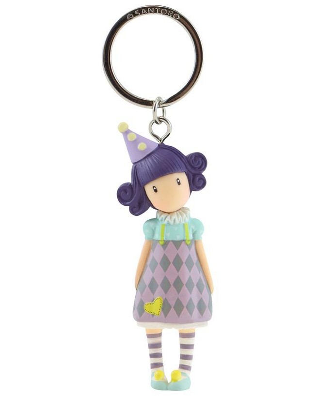 Ключодържател Pierrot - Santoro Ключодържател Pierrot - Santoro - На тема Gorjuss - аксесоар