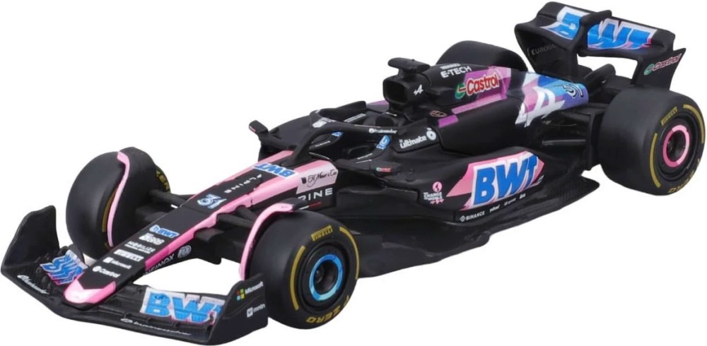 ������� ������� Alpine A524 2024 - Bburago - � ����� 1:43, �� ������� Race - �������