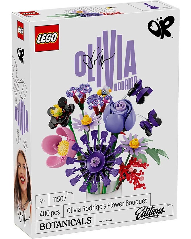 LEGO Botanicals - Букет цветя на Оливия Родриго LEGO Botanicals - Букет цветя на Оливия Родриго - Детски конструктор - играчка