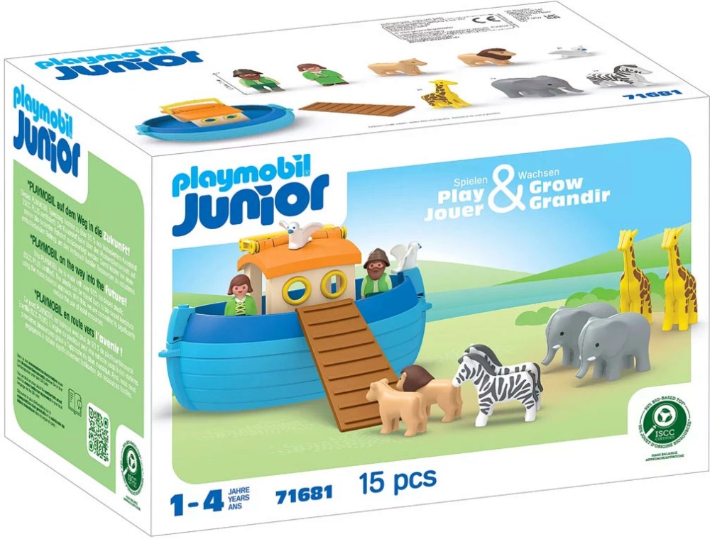 Playmobil Junior - Куфарчето на Ноевия ковчег Playmobil Junior - Куфарчето на Ноевия ковчег - играчка