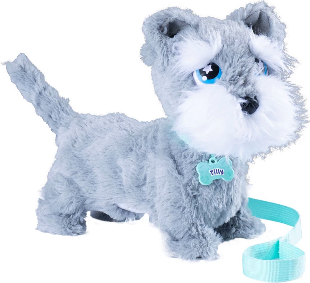 Плюшено интерактивно кученце Тили - Goliath Плюшено интерактивно кученце Тили - Goliath - играчка