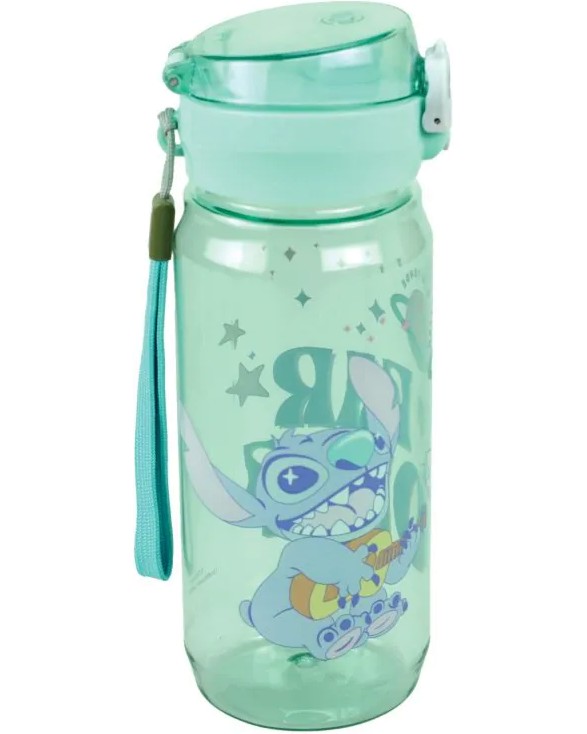 Детска бутилка Стич Детска бутилка Стич - С вместимост 600 ml на тема Stitch - детска бутилка