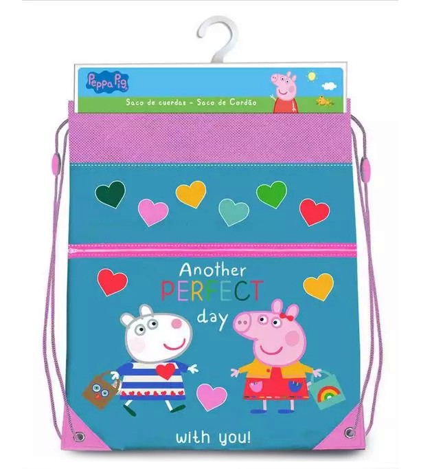 Спортна торба - Kids Licensing Спортна торба - Kids Licensing - На тема Peppa Pig - чанта
