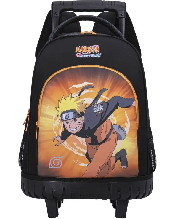 Ученическа раница с колелца Ученическа раница с колелца - На тема Naruto - раница
