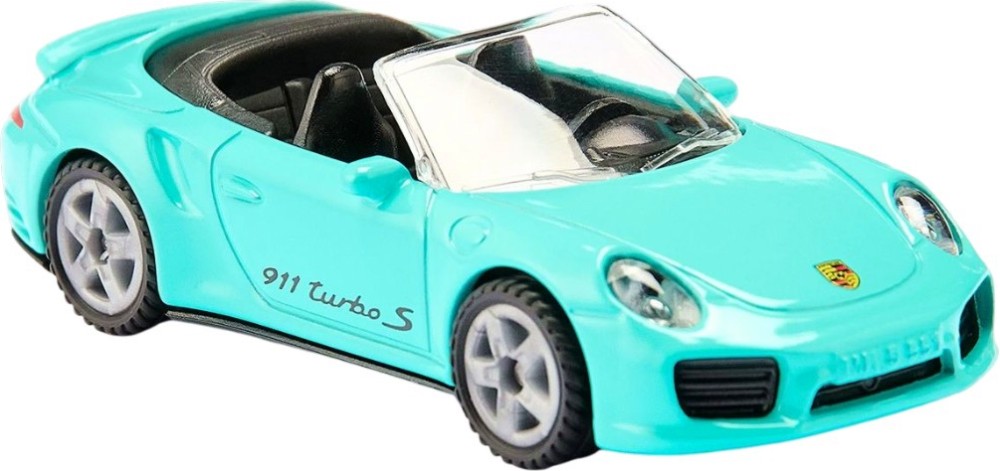 Метална количка Porsche 911 Turbo S Cabriolet - Siku Метална количка Porsche 911 Turbo S Cabriolet - Siku - количка