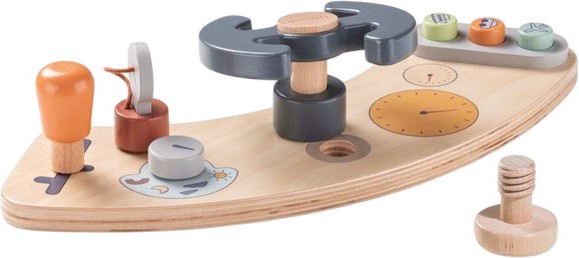 Дървена играчка за столче за хранене Волан - Hauck Cockpit Дървена играчка за столче за хранене Волан - Hauck Cockpit - За столчета Alpha+, Beta+ и Arketa - играчка