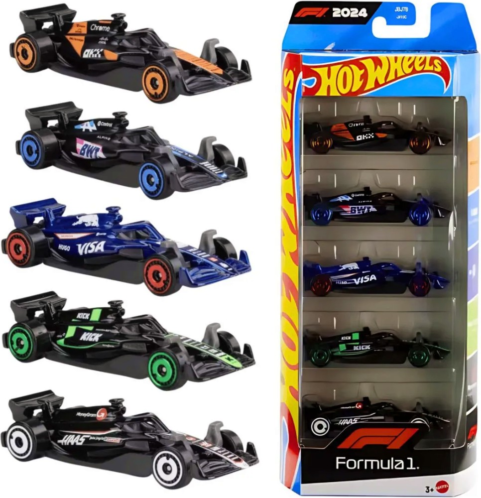 ������� ������� Formula 1 - Mattel - 5 ����, �� ������� Hot Wheels - �������