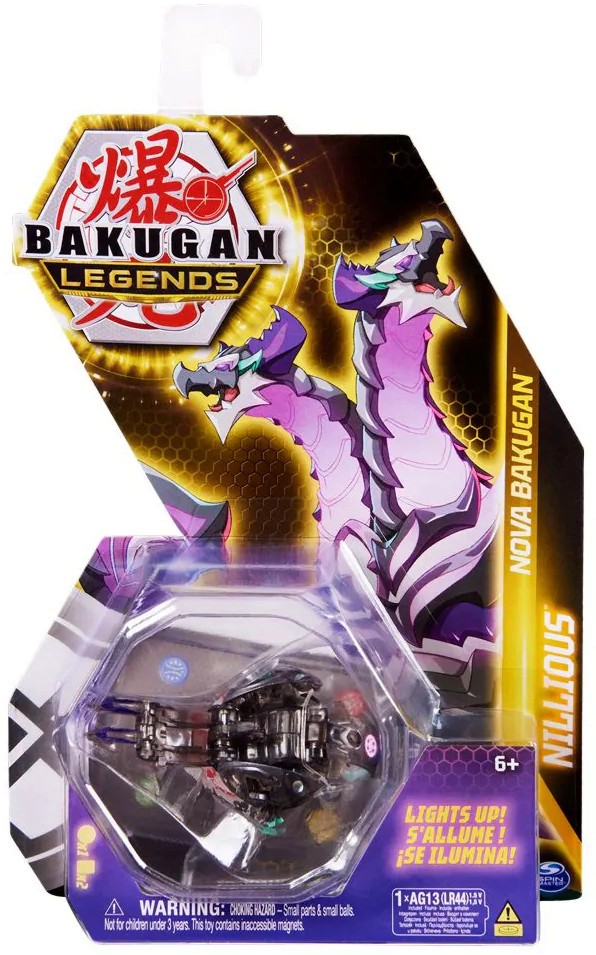    Nillious - Spin Master -  ,   Bakugan - 