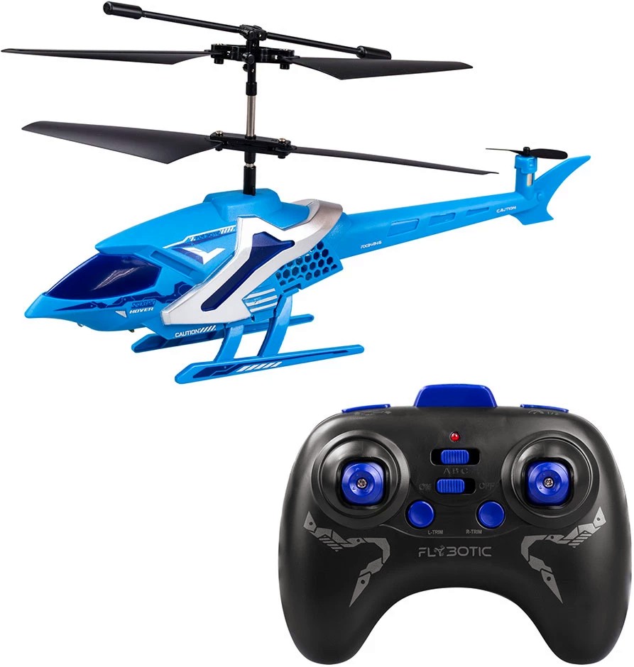 Хеликоптер с дистанционно управление Sky hover - Silverlit Хеликоптер с дистанционно управление Sky hover - Silverlit - От серията Flybotic - играчка