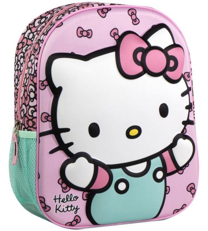 Раница за детска градина Cerda Раница за детска градина Cerda - С 3D панел на тема Hello Kitty - раница
