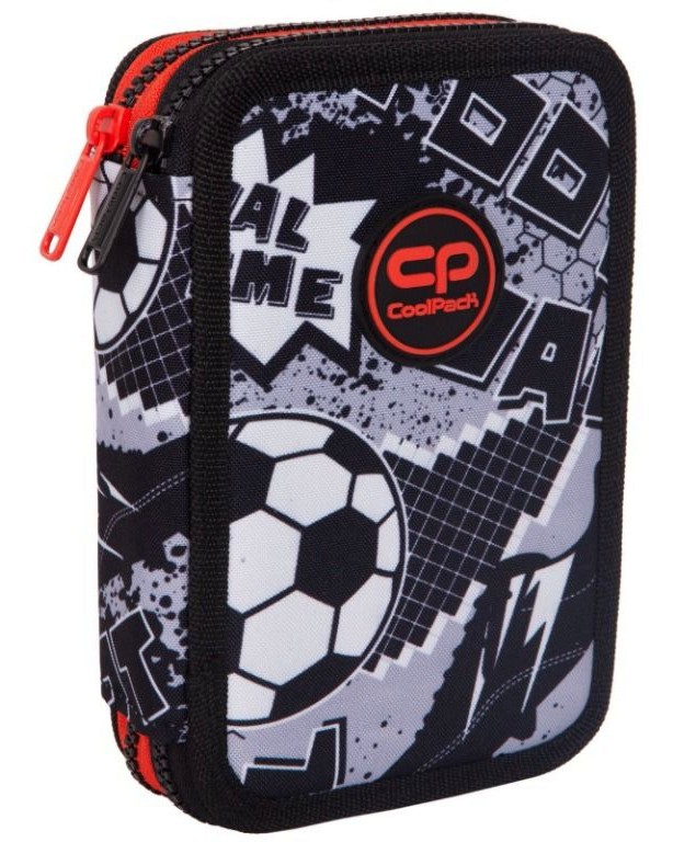 Несесер с ученически пособия Jumper 2 - Cool Pack Несесер с ученически пособия Jumper 2 - Cool Pack - С 2 отделения от серията Football - несесер