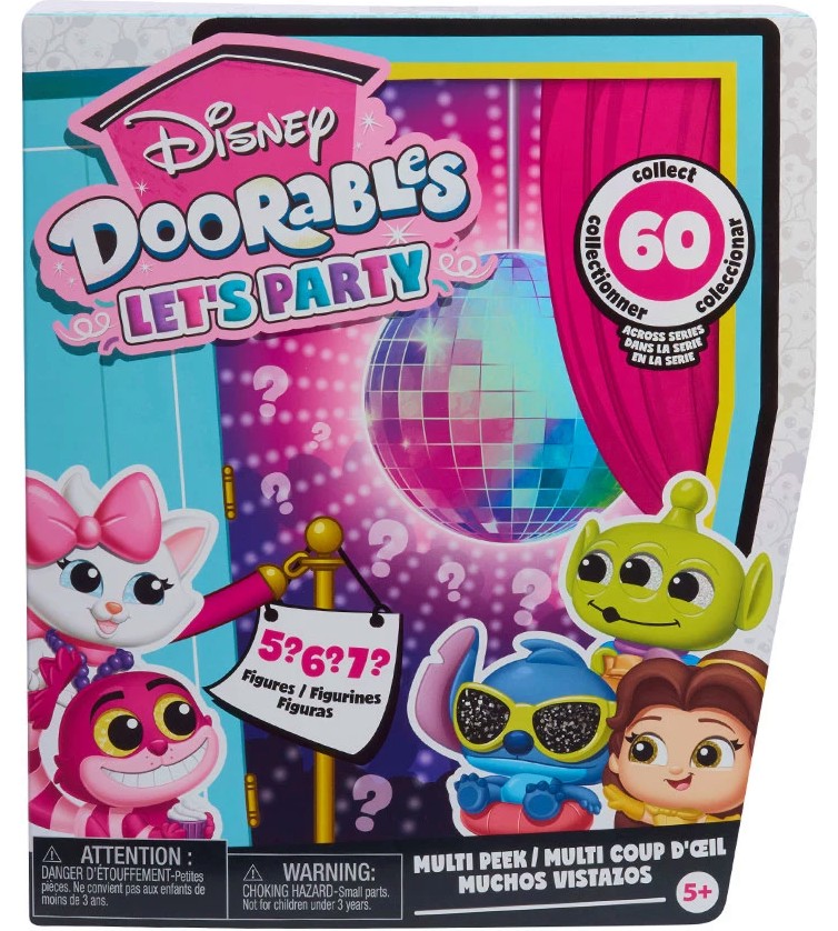 Мини фигурки изненада Mini Peek - Just Play Мини фигурки изненада Mini Peek - Just Play - От серията Doorables - играчка