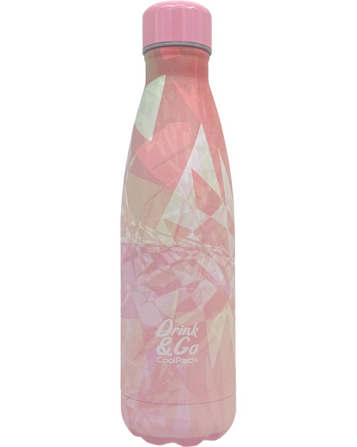 Детски стоманен термос - Cool Pack Детски стоманен термос - Cool Pack - С вместимост 500 ml от серията Tie Dye - детска бутилка
