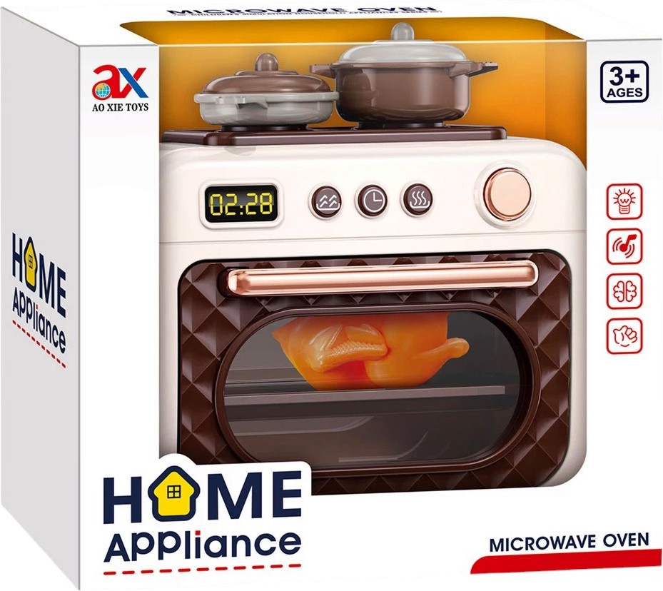 Детска готварска печка - Home Appliance Детска готварска печка - Home Appliance - Със светлина и звук, от серията Home Appliance - играчка
