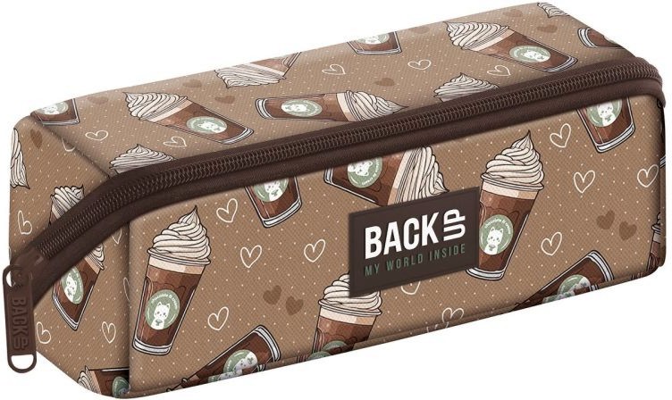 Ученически несесер BackUp K 07 Ученически несесер BackUp K 07 - С 1 отделение от серията Chocolate Shake - несесер