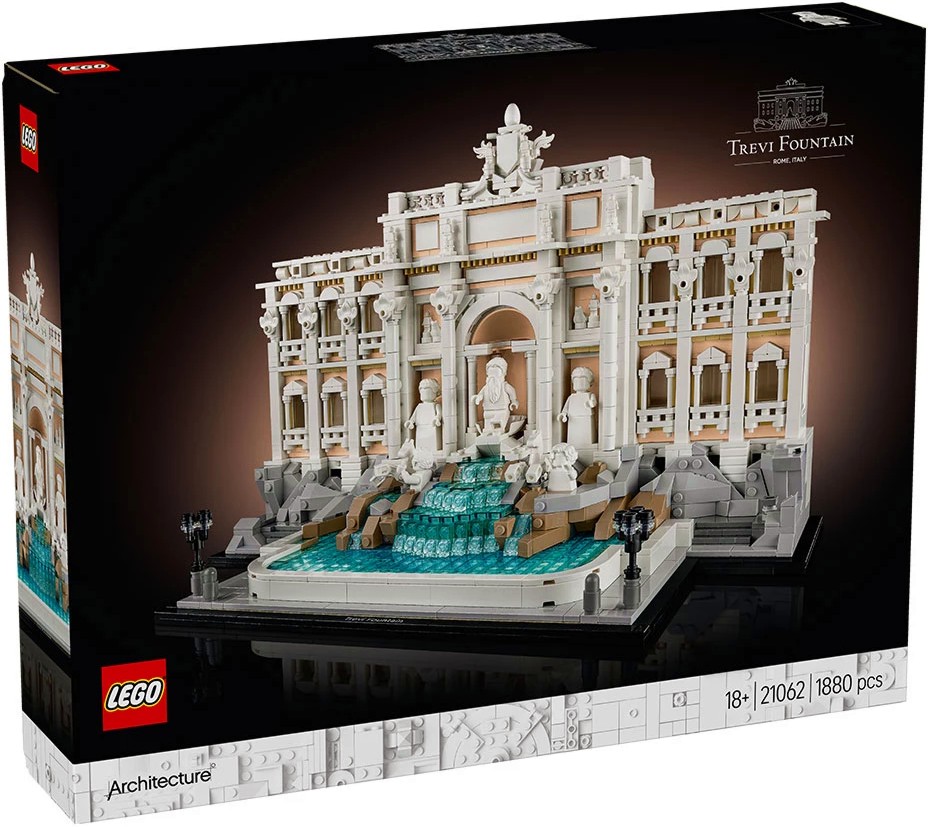 LEGO Architecture - Фонтан ди Треви LEGO Architecture - Фонтан ди Треви - Конструктор - играчка
