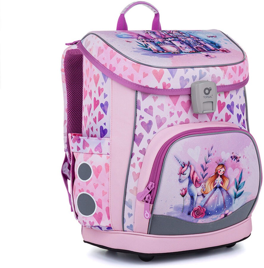 Ученическа раница с капак Didi - Topgal Ученическа раница с капак Didi - Topgal - От серията Fairytale Princess - раница