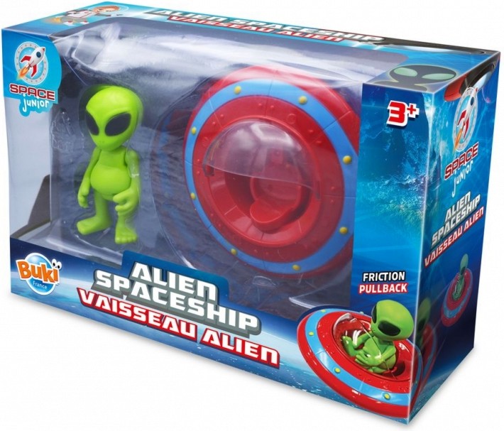Фигурка на извънземно с космически кораб - Buki France Фигурка на извънземно с космически кораб - Buki France - фигура