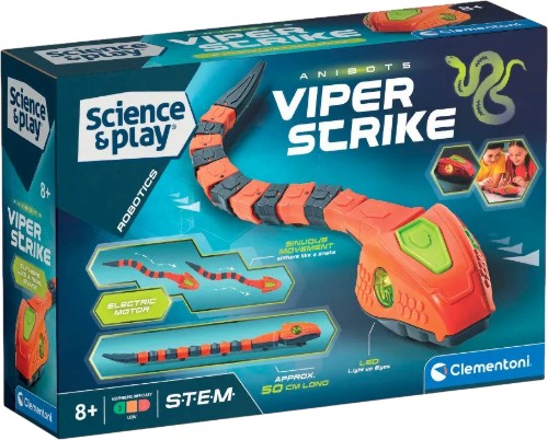 Робот Viper Strike - Clementoni Робот Viper Strike - Clementoni - От серията Science, със светлина - играчка