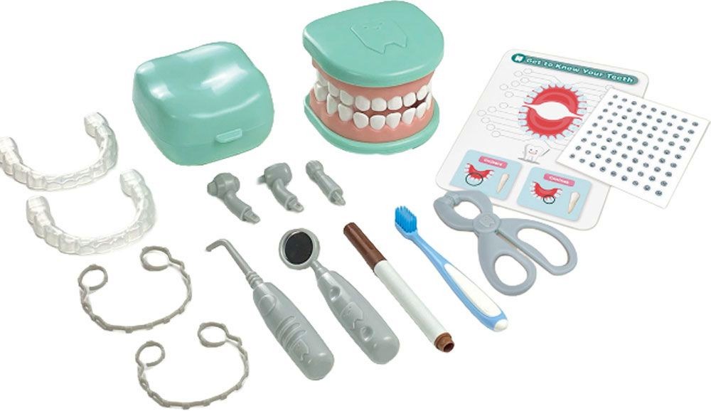 Детски комплект Малкият зъботехник - Edu Toys Детски комплект Малкият зъботехник - Edu Toys - играчка