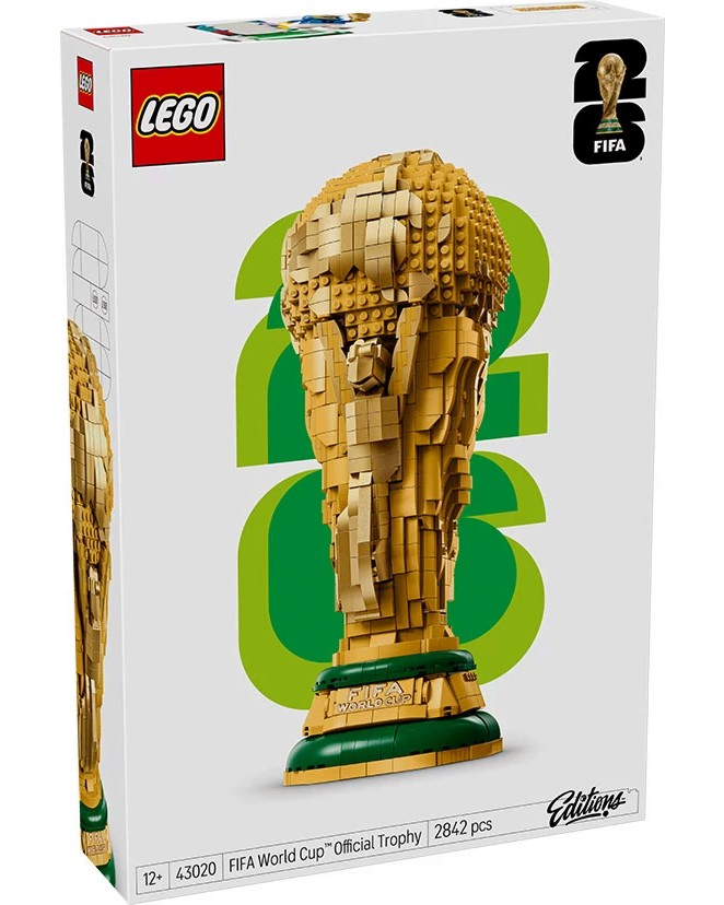 LEGO Editions - Официален трофей на Световното първенство на FIFA LEGO Editions - Официален трофей на Световното първенство на FIFA - Детски конструктор - играчка