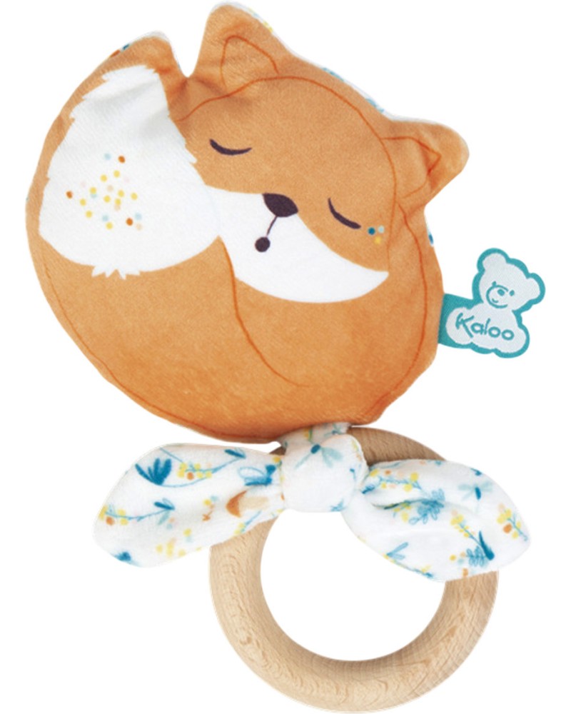 Плюшена дрънкалка Зайче - Kaloo Fripons Плюшена дрънкалка Зайче - Kaloo Fripons - играчка