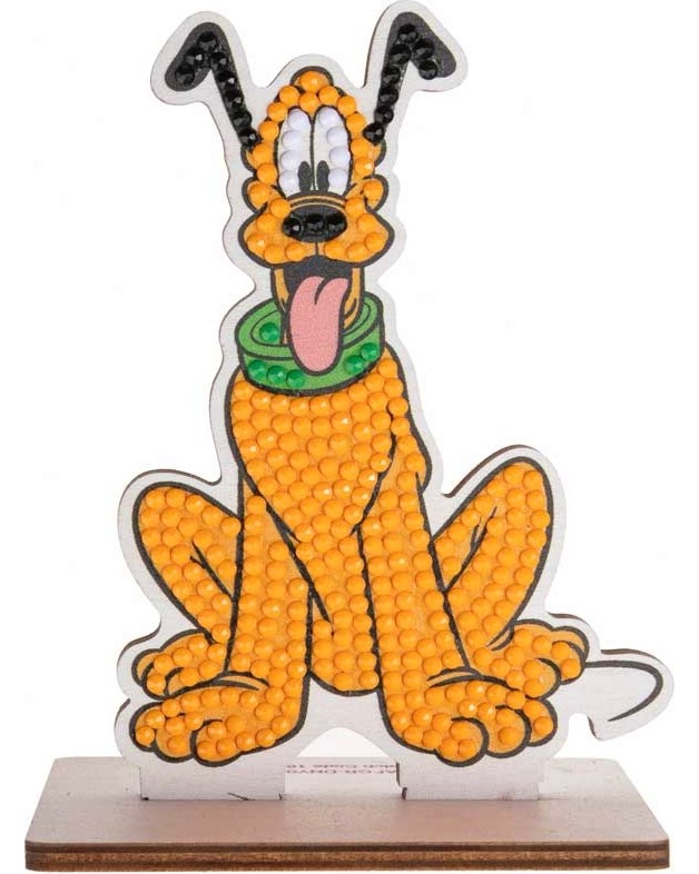 Декорирай сам фигурка на Плуто - Craft Buddy Декорирай сам фигурка на Плуто - Craft Buddy - Творчески комплект от серията Мики Маус и приятели - творчески комплект