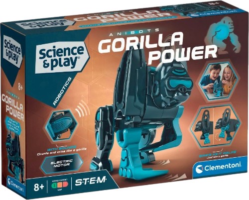Робот Gorilla Power - Clementoni Робот Gorilla Power - Clementoni - От серията Science, със звук - играчка