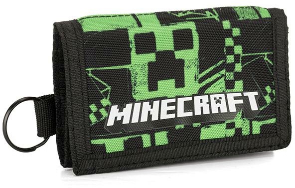 Детско портмоне - Creeper Детско портмоне - Creeper - На тема Minecraft - портмоне