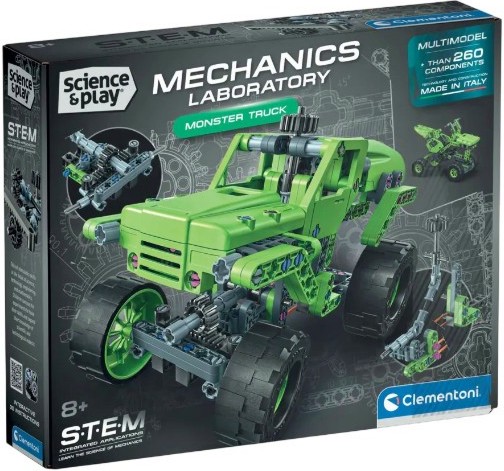 Конструктор Monster Truck - Clementoni Конструктор Monster Truck - Clementoni - От серията Science - играчка