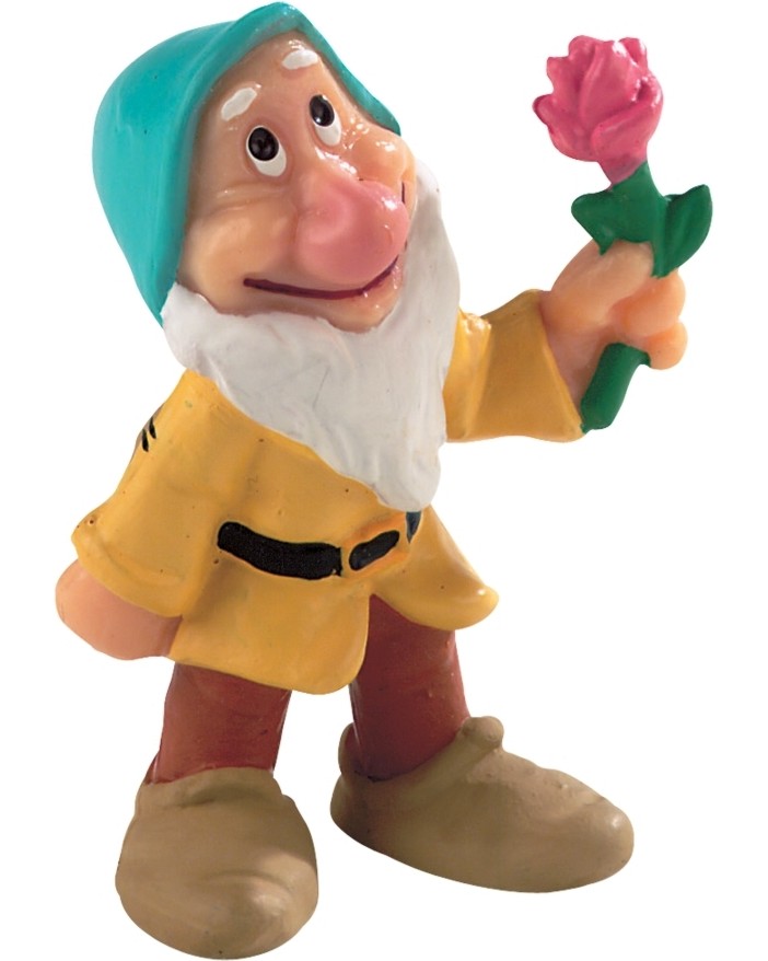 Фигурка на Джуджето Срамежливко - Bullyland Фигурка на Джуджето Срамежливко - Bullyland - На тема "Снежанка и седемте джуджета" - фигура