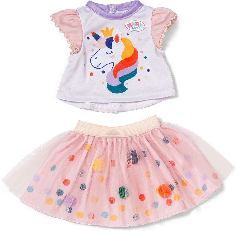 Рокля за кукла Еднорог - Zapf Creation Рокля за кукла Еднорог - Zapf Creation - От серията Baby Born - играчка