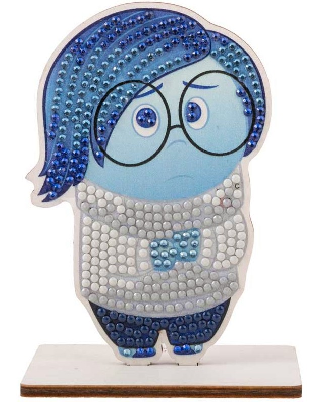 Декорирай сам фигурка на Тъга - Craft Buddy Декорирай сам фигурка на Тъга - Craft Buddy - Творчески комплект от серията Отвътре навън - творчески комплект