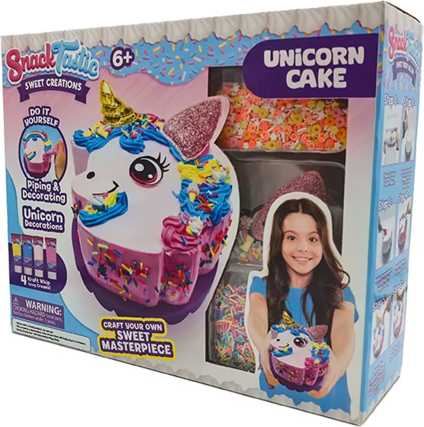 Направи торта за рожден ден Еднорог - Snack Tastic Направи торта за рожден ден Еднорог - Snack Tastic - играчка