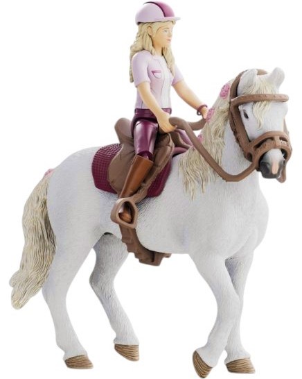 Фигурки за игра София и кончето Розов цвят - Schleich Фигурки за игра София и кончето Розов цвят - Schleich - От серията Horse Club - фигури