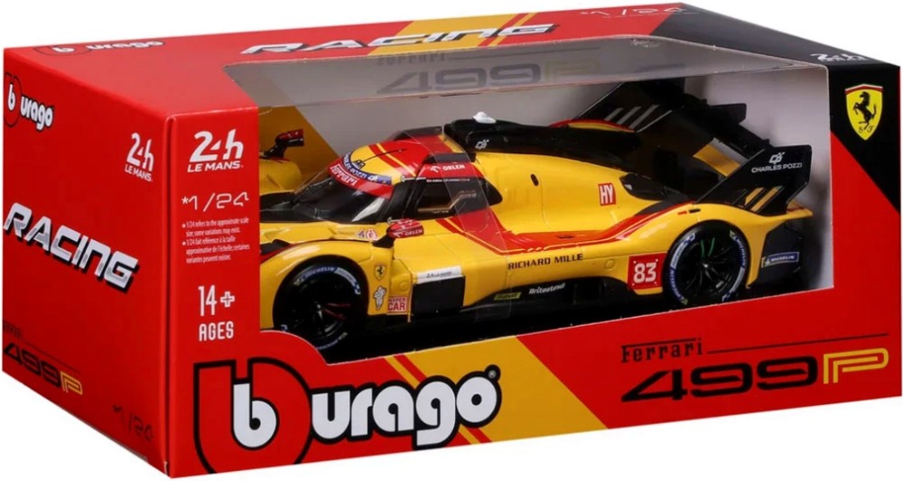 ������� 499P LeMans 2025 - Bburago - �� ������� Race Collezione - �������