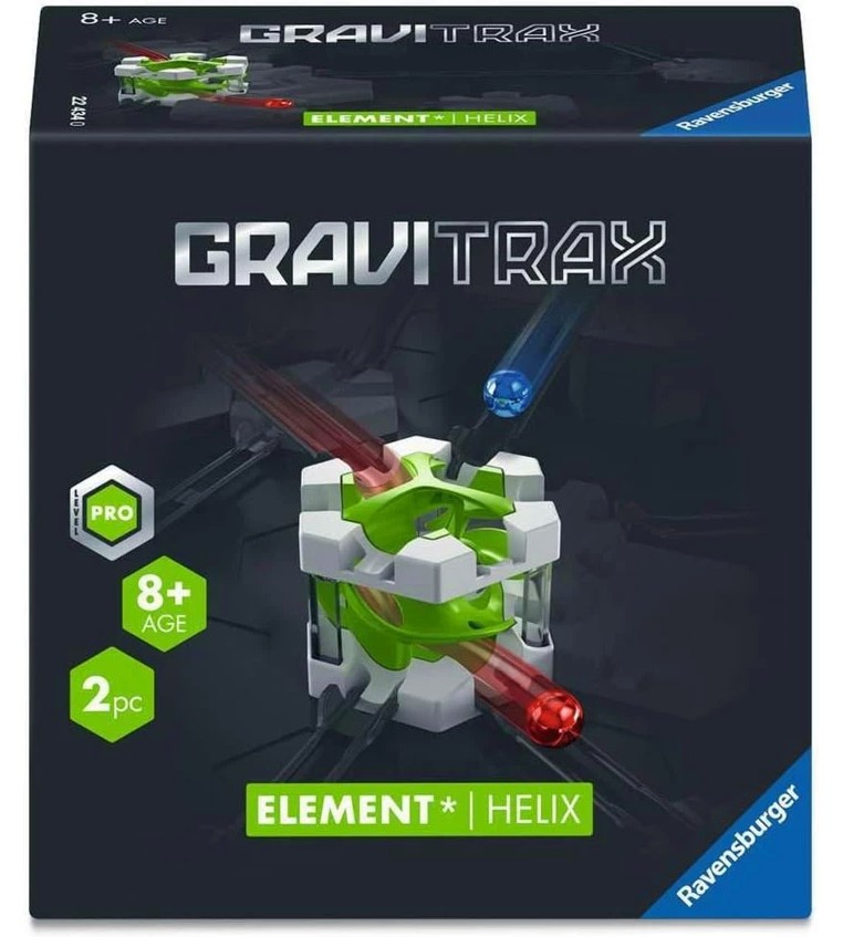 Елемент за писта Helix - Ravensburger Елемент за писта Helix - Ravensburger - Допълнение от серията Gravitrax - играчка