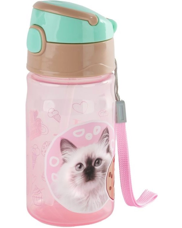 Детска бутилка Derform Детска бутилка Derform - С вместимост 330 ml от серията Cleo & Frank Company - детска бутилка