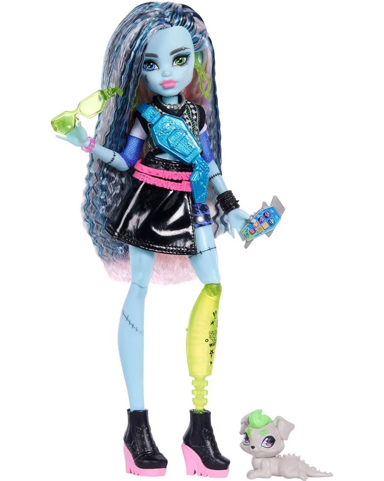 Кукла Франки Щайн - Mattel Кукла Франки Щайн - Mattel - От серията Monster High - кукла